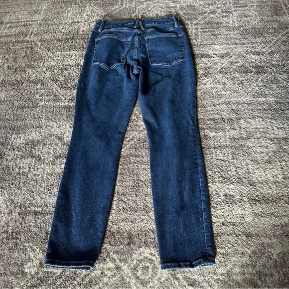 Good American Good Legs Crop Skinny Jeans Blue 6/28 - Picture 8 of 11